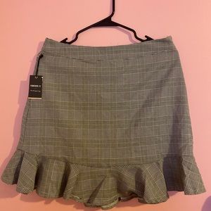 Plaid skirt